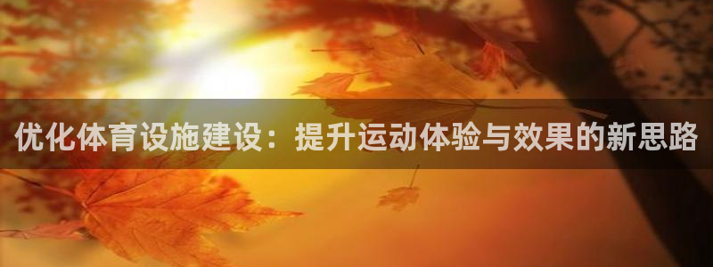意昂体育4平台注册流程图：优化体育设施建设：提升运动体验与效