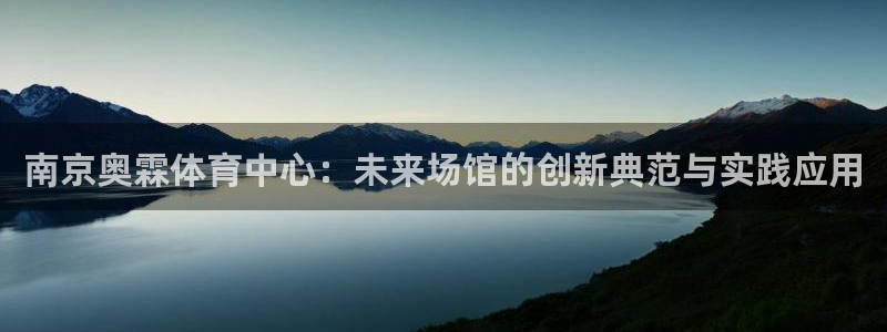 意昂4五金厂：南京奥霖体育中心：未来场馆的创新典范与