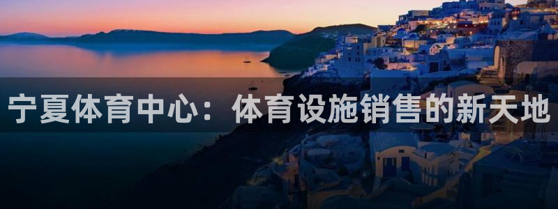 意昂4代理：宁夏体育中心：体育设施销售的新天地