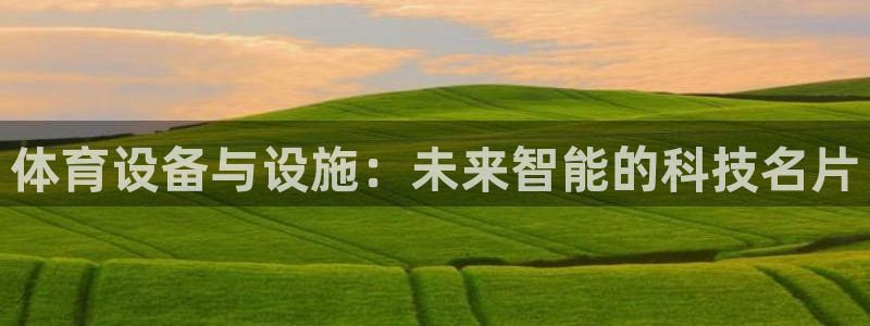 意昂4集团：体育设备与设施：未来智能的科技名片