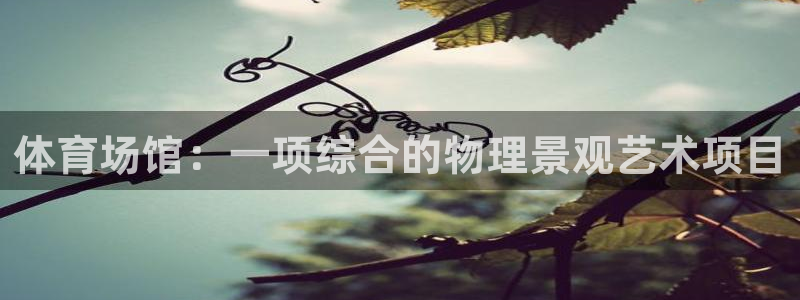 意昂体育4招商电话地址：体育场馆：一项综合的物理景观