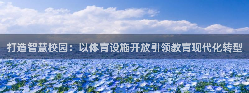 意昂4娱乐40996：打造智慧校园：以体育设施开放引